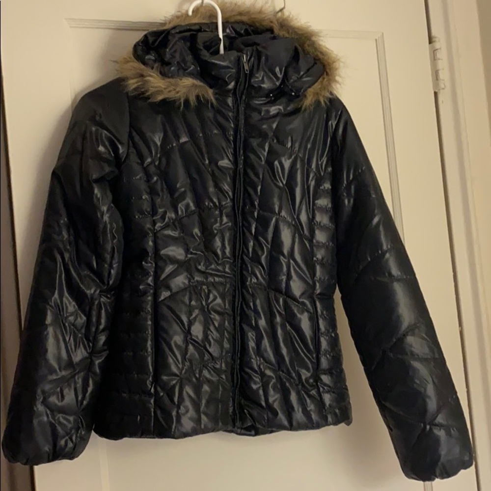 American Rag light puffer coat with hood